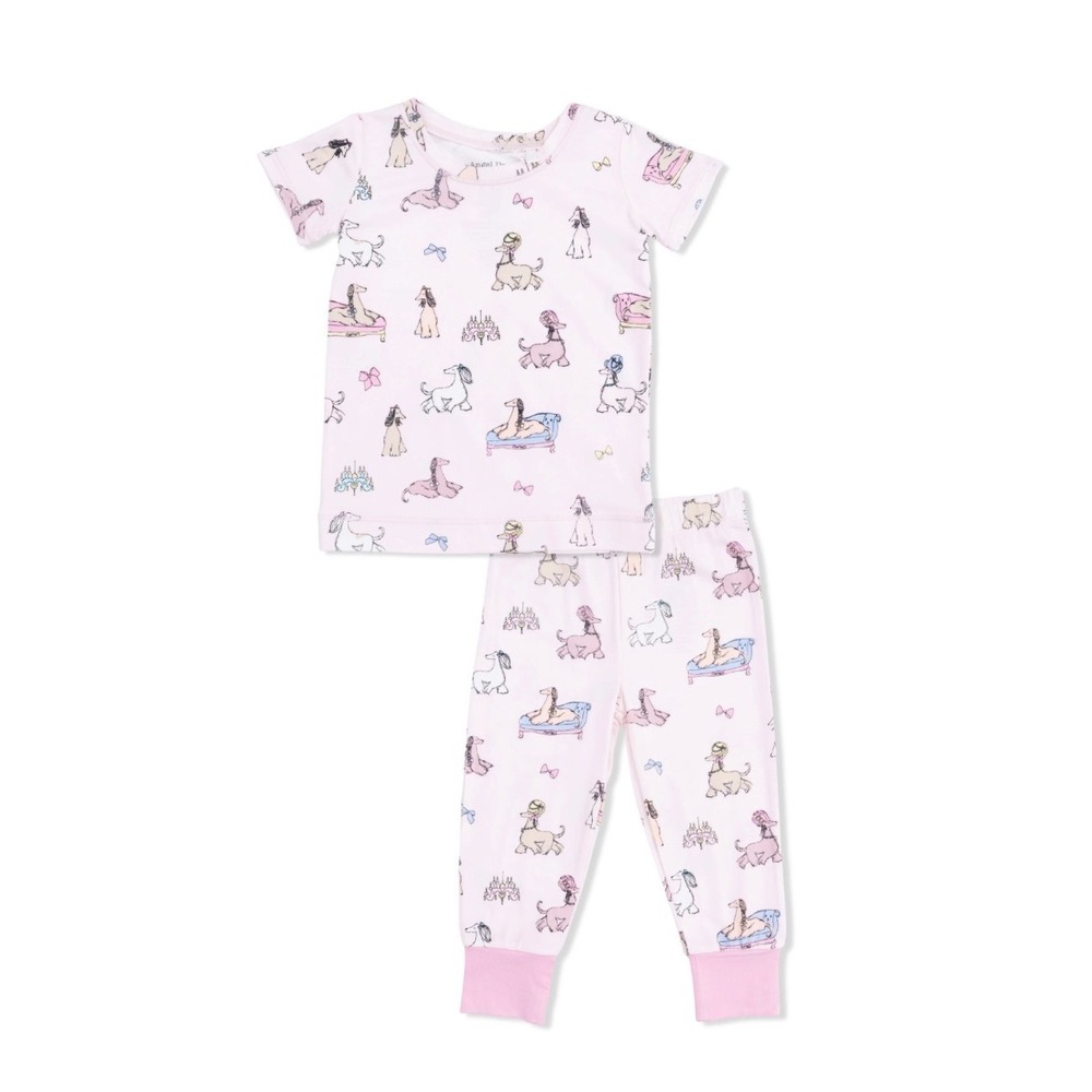 Angel Dear Fancy Hounds with‎ Bows Loungewear Set – Size 5–6 Years – NWT